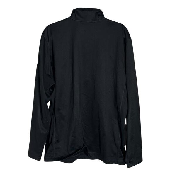 The North Face 1/4 Zip Logo Pullover Shirt Jacket Men’s XL Black Personalized - Picture 2 of 10